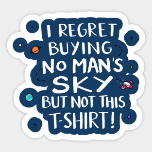 No man's sky Sticker